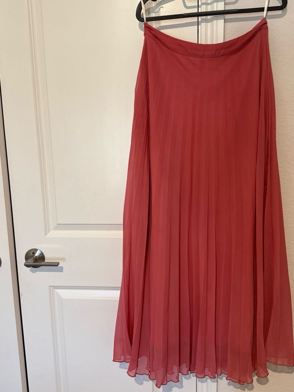 adidas Dusty Rose Pleated Maxi Skirt